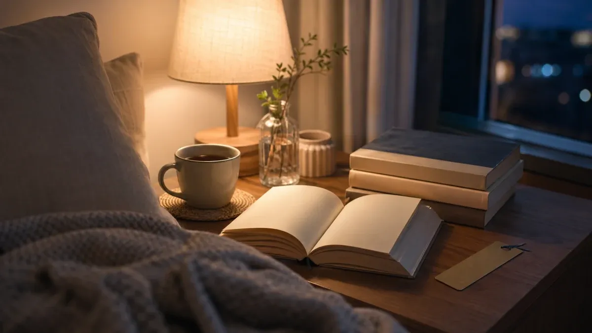 寝る前に読む短編小説おすすめ4選｜やさしい余韻で一日を閉じる読書ガイド のアイキャッチ画像