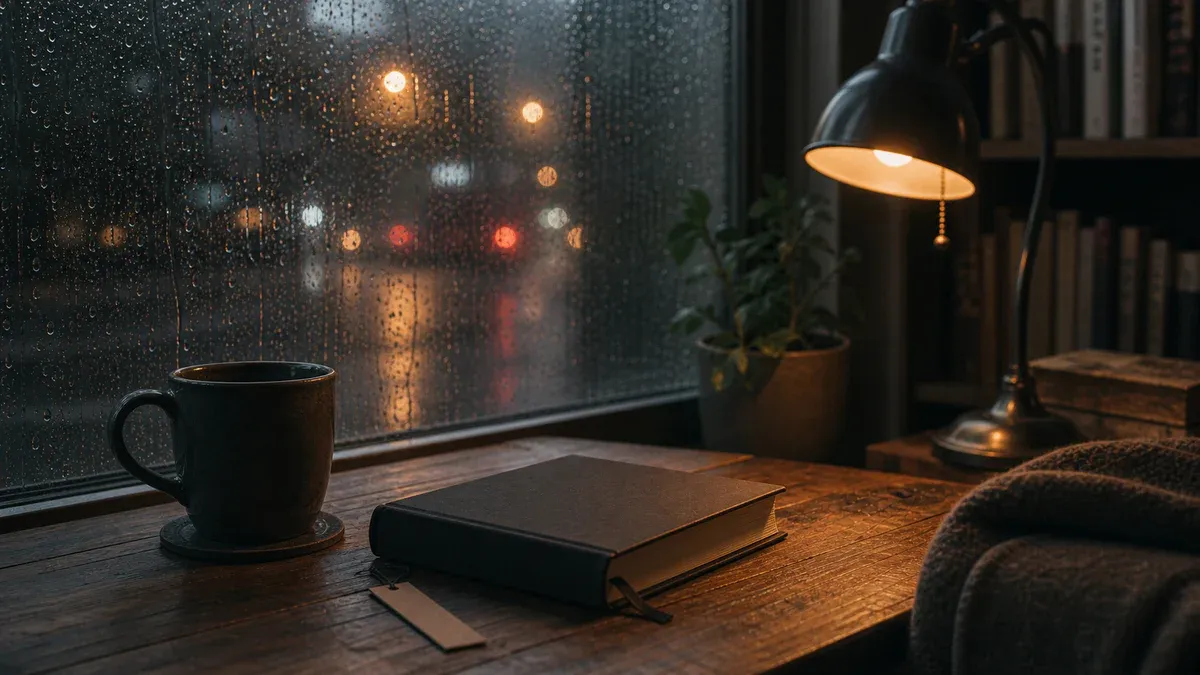 雨の日に一気読みしたいどんより系ミステリー4選｜週末おこもり読書ガイド のアイキャッチ画像