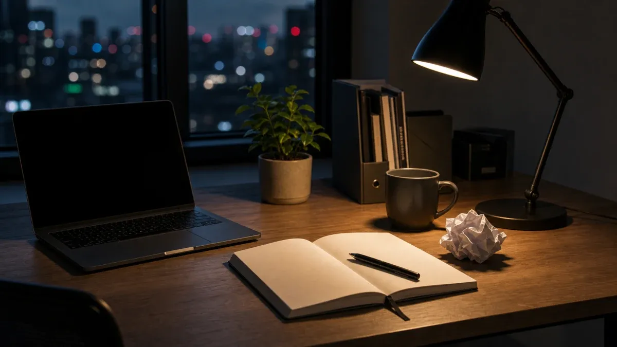 仕事でミスした日に読む小説おすすめ4選｜失敗を引きずる夜の読書ガイド のアイキャッチ画像